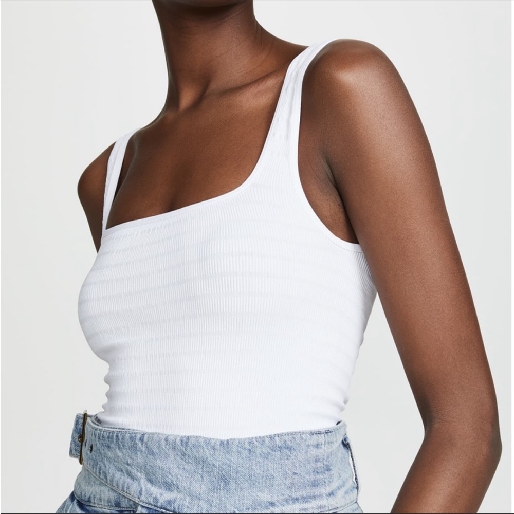 Free People NWT Square One Seamless Tank Top, M/L - Picture 6 of 7